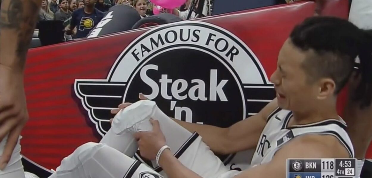 La blessure de Jeremy Lin lors du season opener des Nets