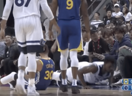 La très grosse défense de Jimmy Butler sur Steph Curry et ses pompes