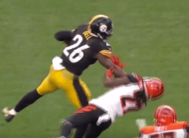 Le gros run Le'Veon Bell qui balance des Bengals comme des gamins
