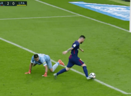 N’oublions pas ce que Messi a fait à Leandro Chichiazola