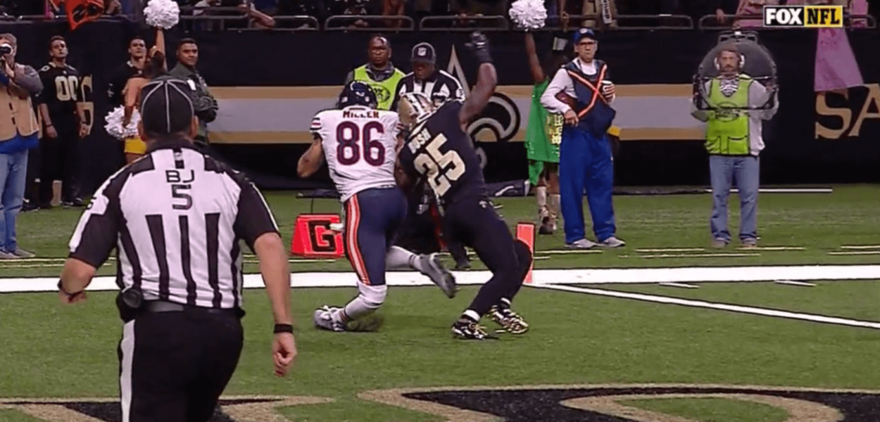 New Orleans Saints Zach Miller Chicago Bears