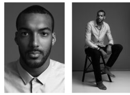 Rudy Gobert joue les mannequins pour Benklark