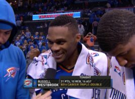 Russell Westbrook démarre par un triple double