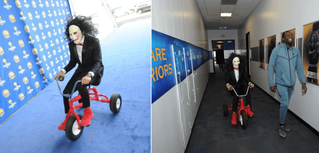 Stephen Curry Oracle Arena costume