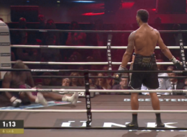 Tony Yoka Jonathan Rice knockdown