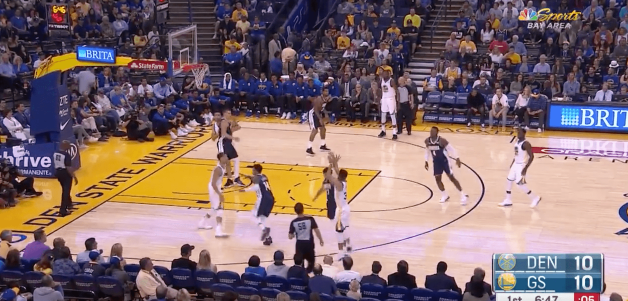La séquence immonde des Warriors contre les Nuggets