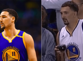 Warriors Rockets fake Klay Thompson