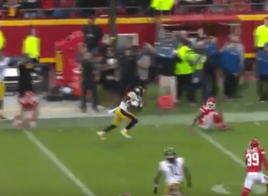 Le gros touchdown d’Antonio Brown pour enterrer les Chiefs