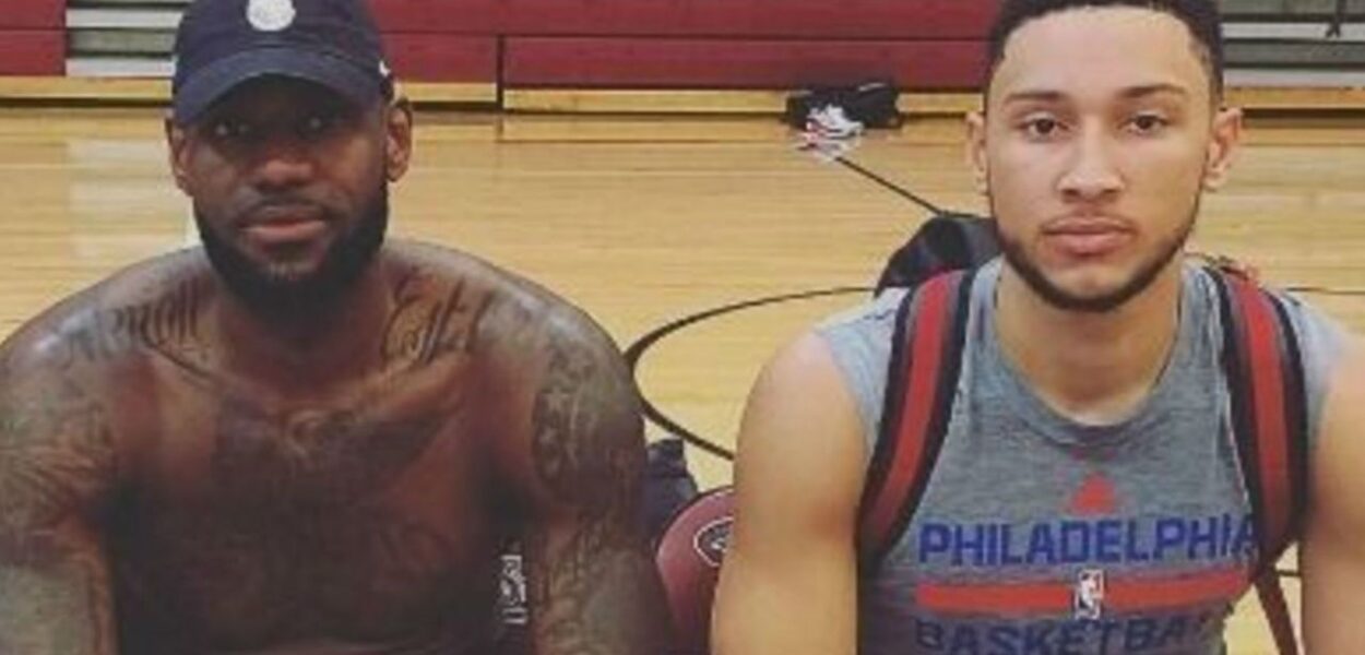 Ben Simmons LeBron James