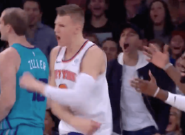 Cody Zeller contre Porzingis