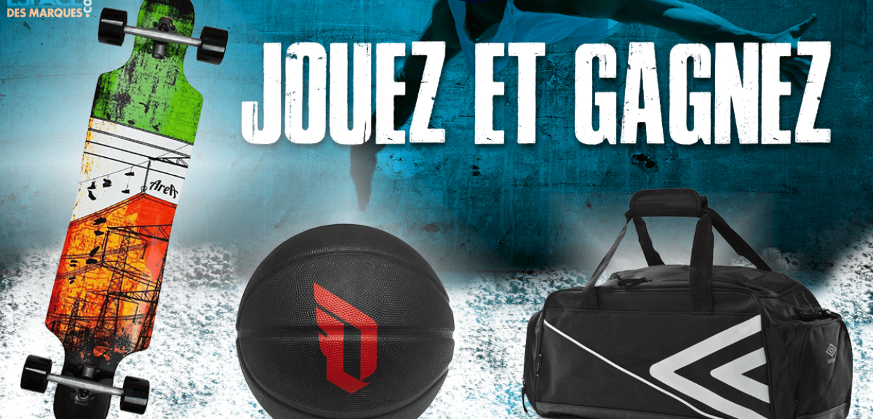Concours La Sueur x Espace des Marques - un longboard, un ballon et un sac à gagner