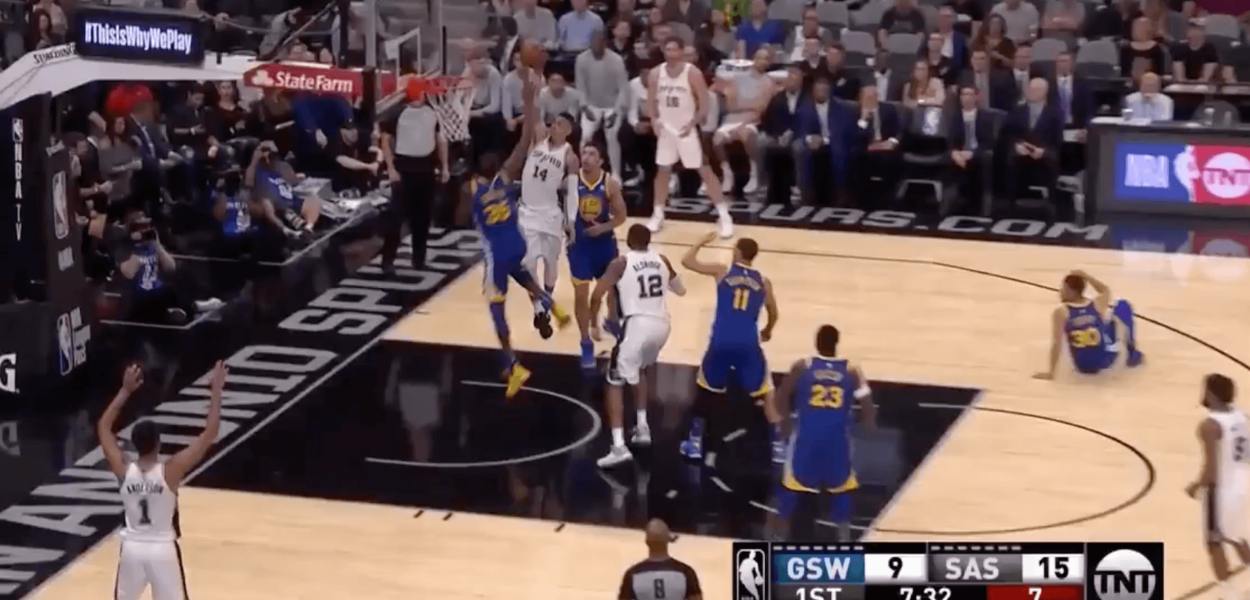 Danny Green Steph Curry Durant