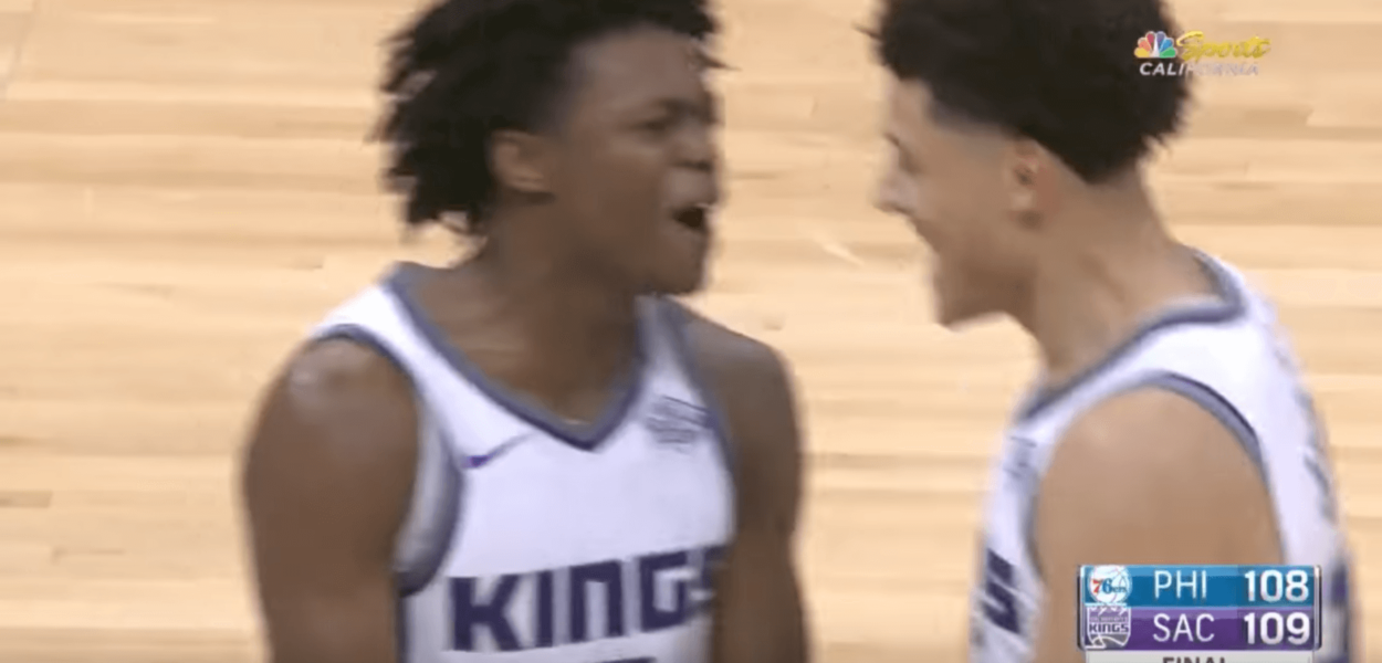 De’Aaron Fox claque le Game Winner contre les Sixers