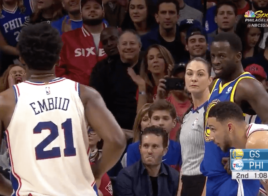 Draymond Green Joel Embiid trashtalk (1)