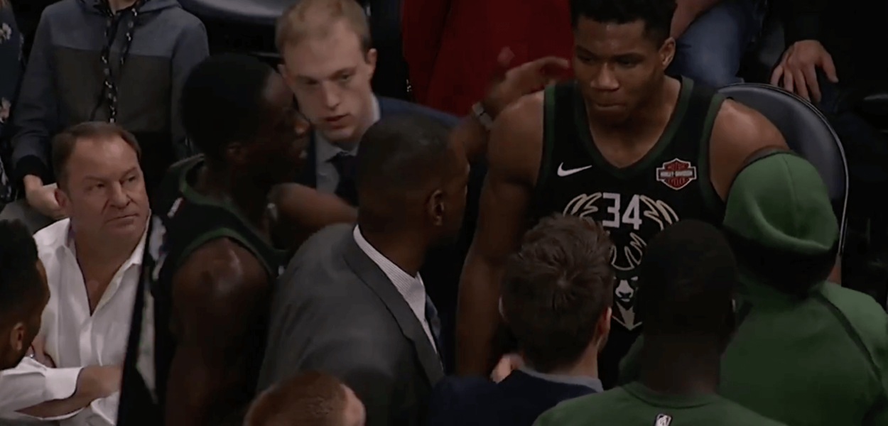 Giannis Antetokounmpo Sean Sweeney assistant-coach