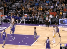 Kings alley-oop Lonzo Ball
