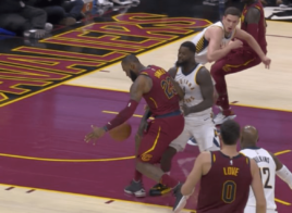 Lance Stephenson LeBron James