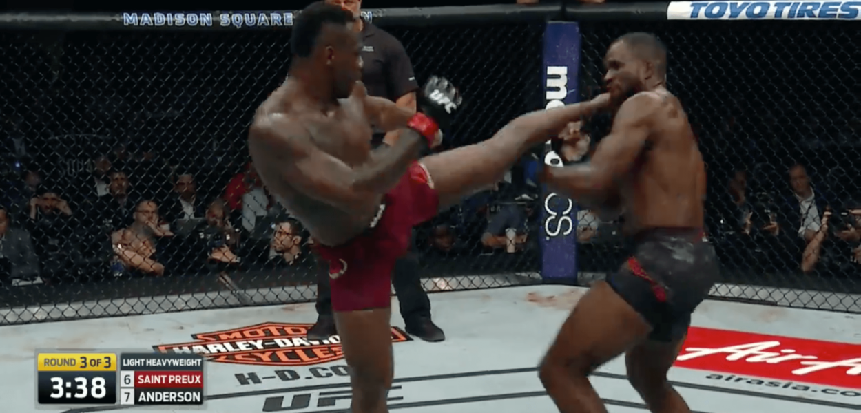 UFC 217 Ovince St-Preux Corey Anderson