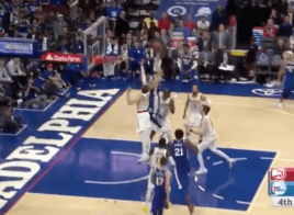 dunk Ben Simmons Atlanta Hawks