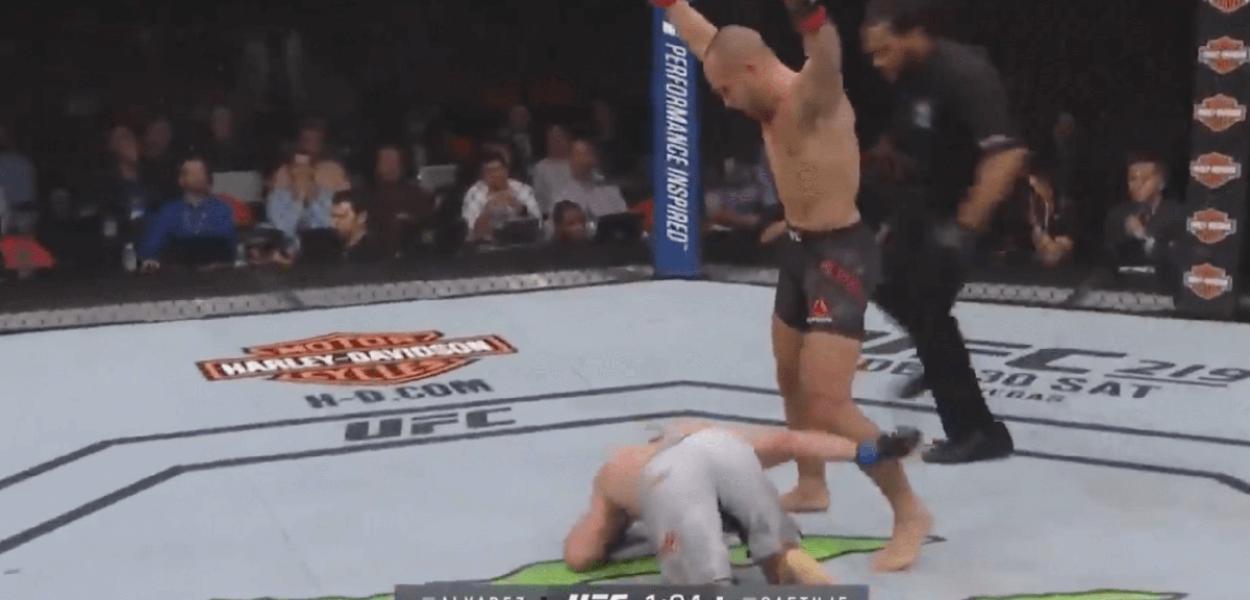 Eddie Alvarez Justin Gaethje UFC 218