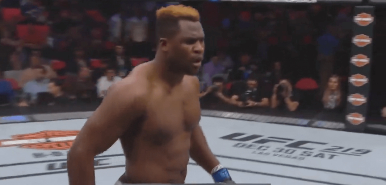 Francis Ngannou Alistair Overeem KO UFC 218