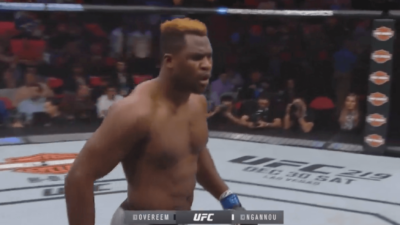 Francis Ngannou Alistair Overeem KO UFC 218