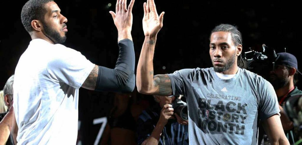 LaMarcus Aldridge Kawhi Leonard