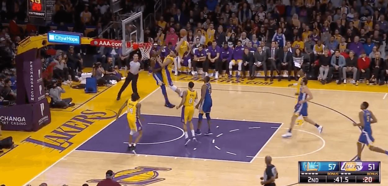 Larry Nance Jr. Lakers Kevin Durant