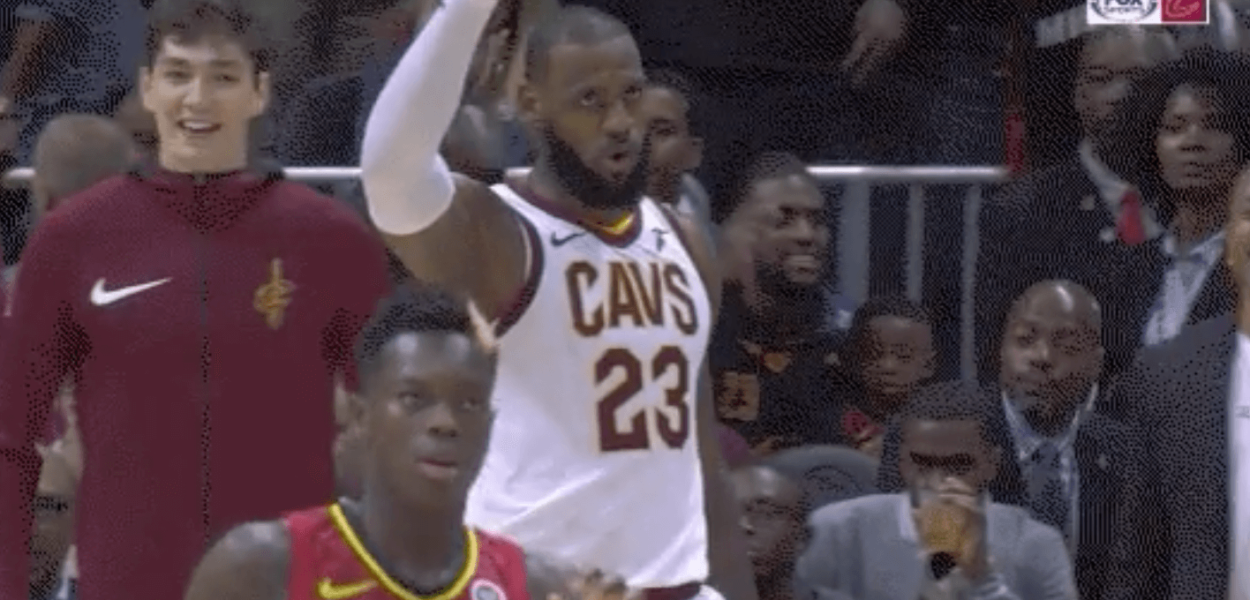 LeBron James Dikembe Mutombo