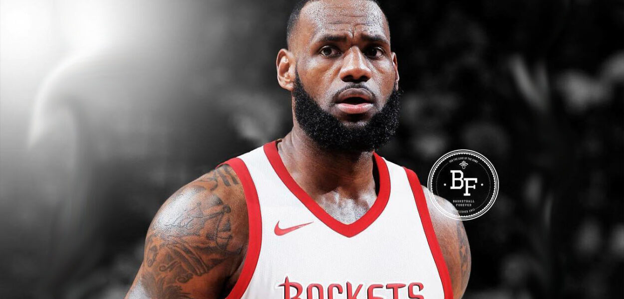 LeBron James Houston Rockets copy