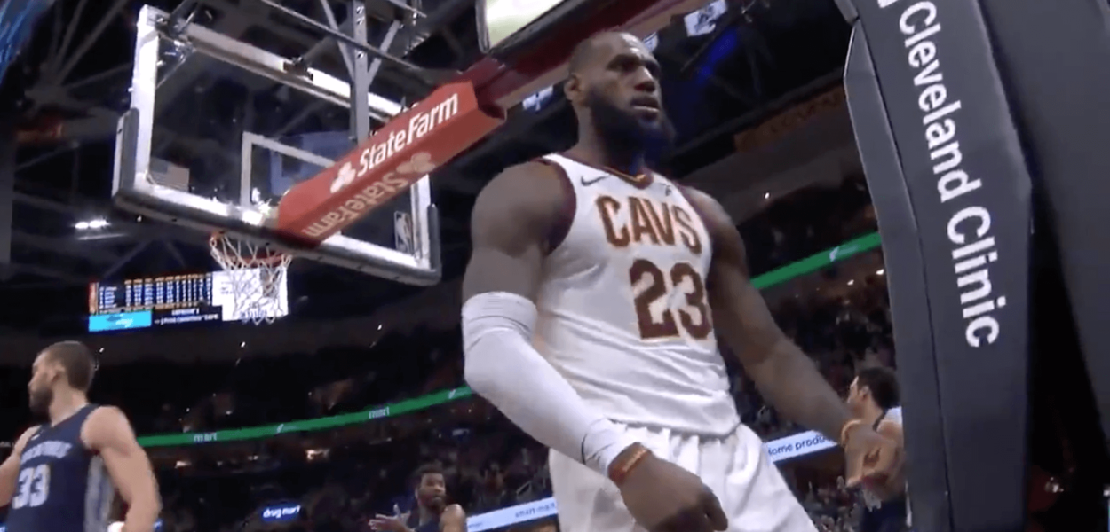 LeBron James Memphis Grizzlies