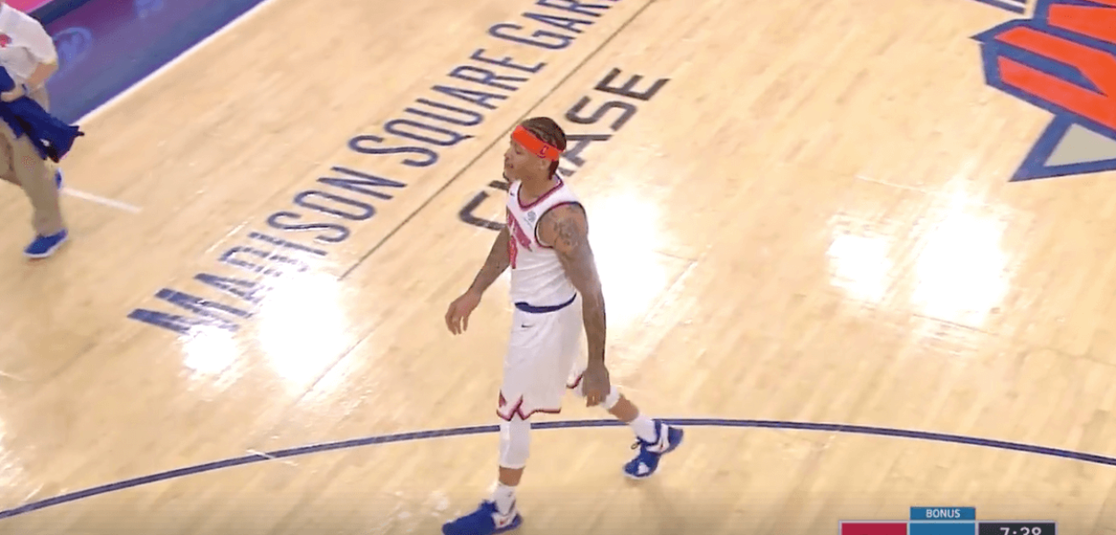 Michael Beasley Knicks Hawks