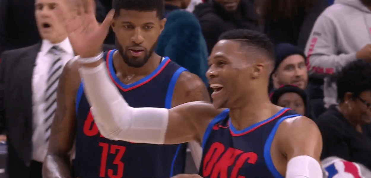 Russell Westbrook Joel Embiid