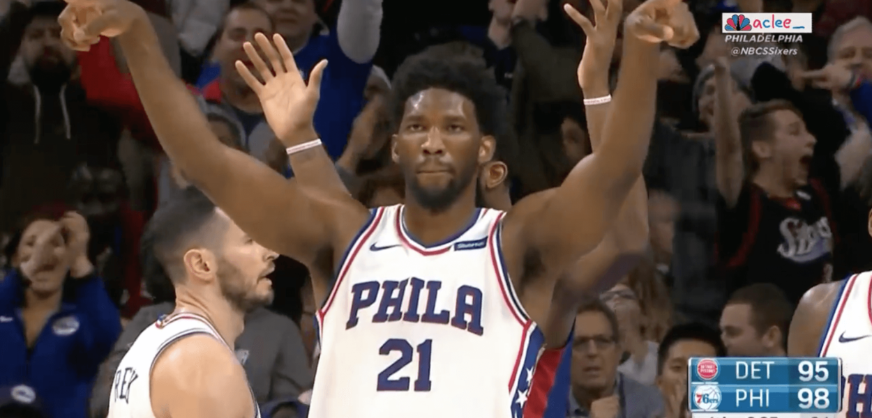 Sixers Embiid Drummond