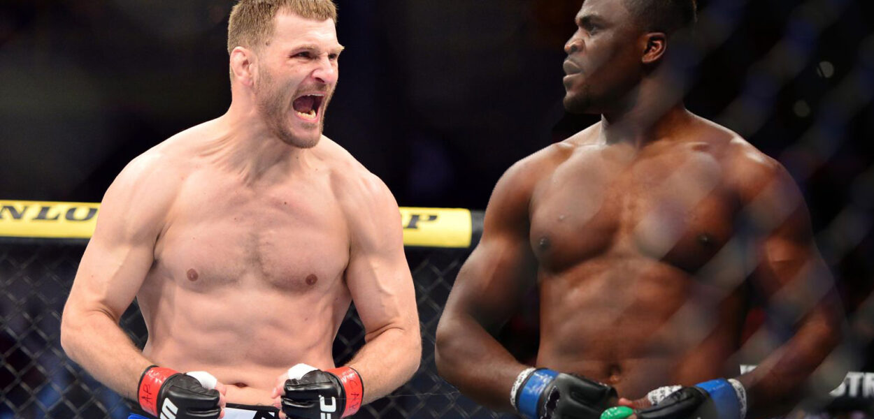 Stipe Miocic Francis Ngannou UFC 220