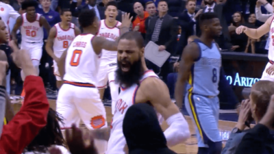 Tyson Chandler Suns alley-oop buzzer