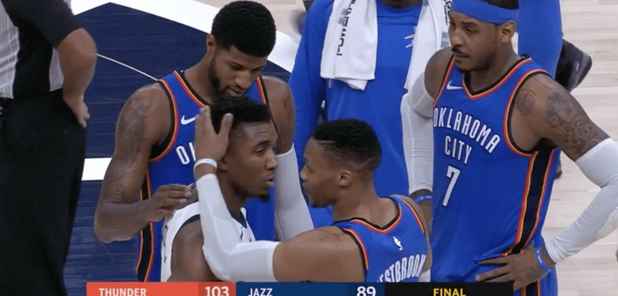 Westbrook Paul George Melo Donovan Mitchell