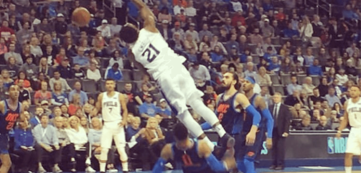 Embiid trashtalker Westbrook