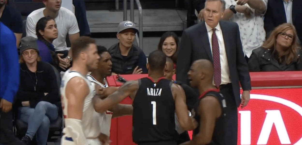 Griffin Ariza Rockets Clippers