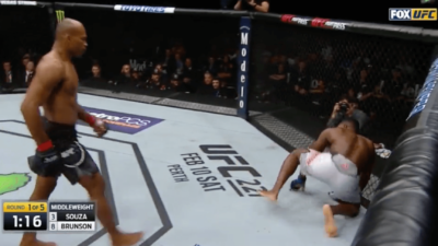 Jacare Souza Derek Brunson UFC KO