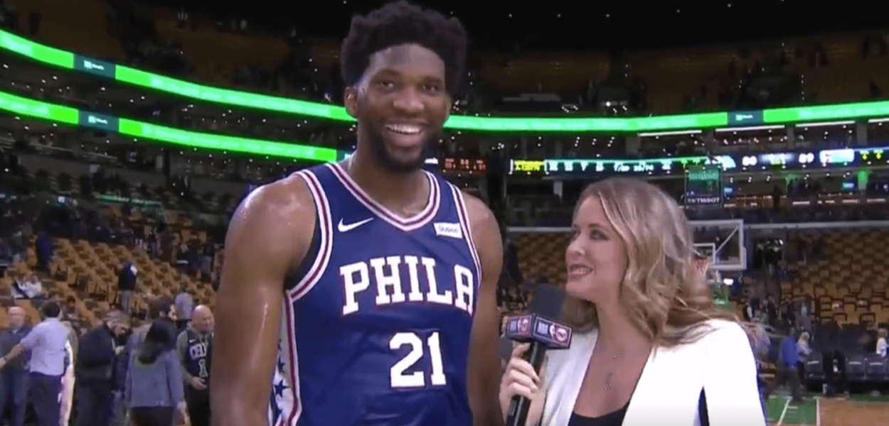 Joel Embiid Rihanna