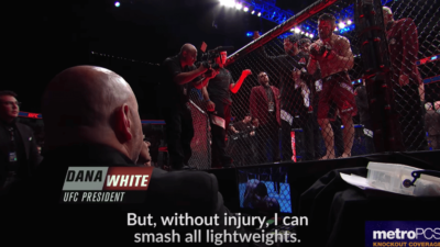 Khabib Nurmagomedov Dana White