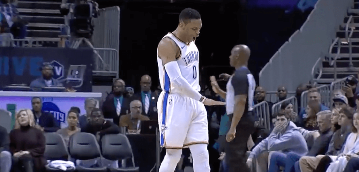 Russell Westbrook trashtalk
