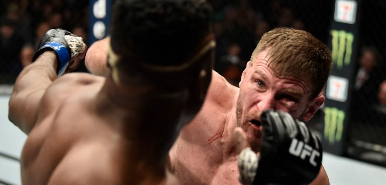 Stipe Miocic Francis Ngannou UFC 220
