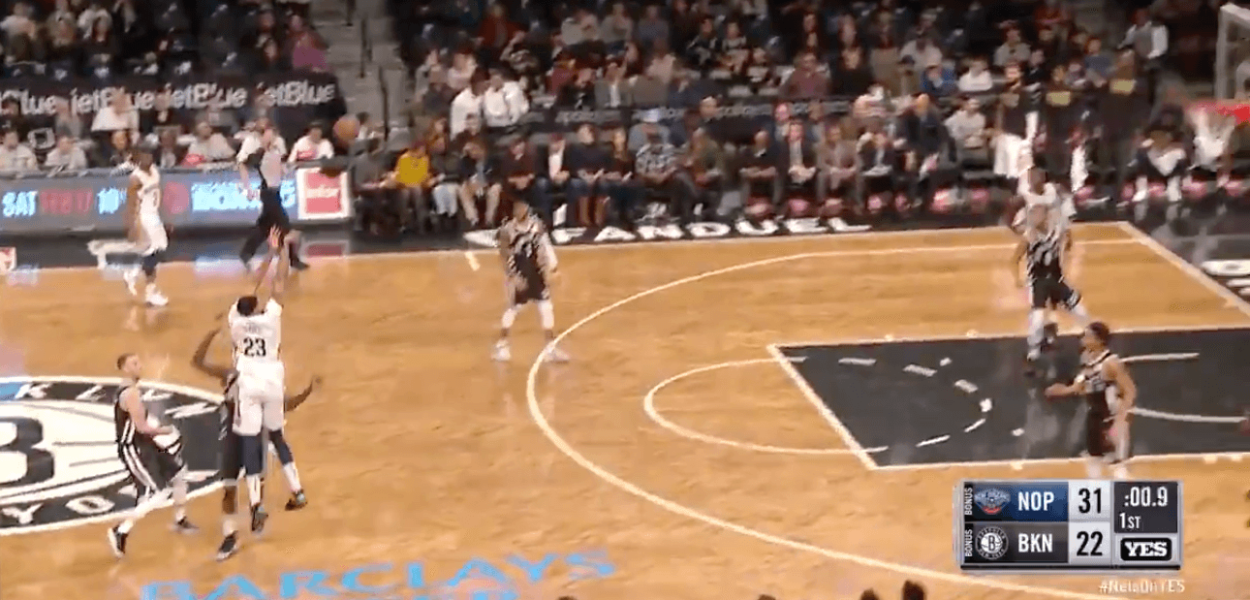 Anthony Davis Nets double overtime