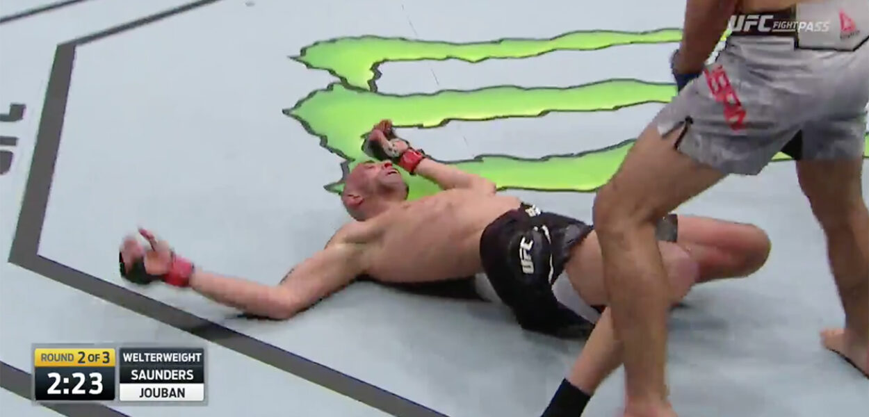 Ben Saunders Alan Jouban UFC Orlando
