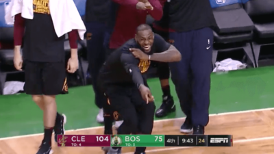 Cavaliers Celtics LeBron James