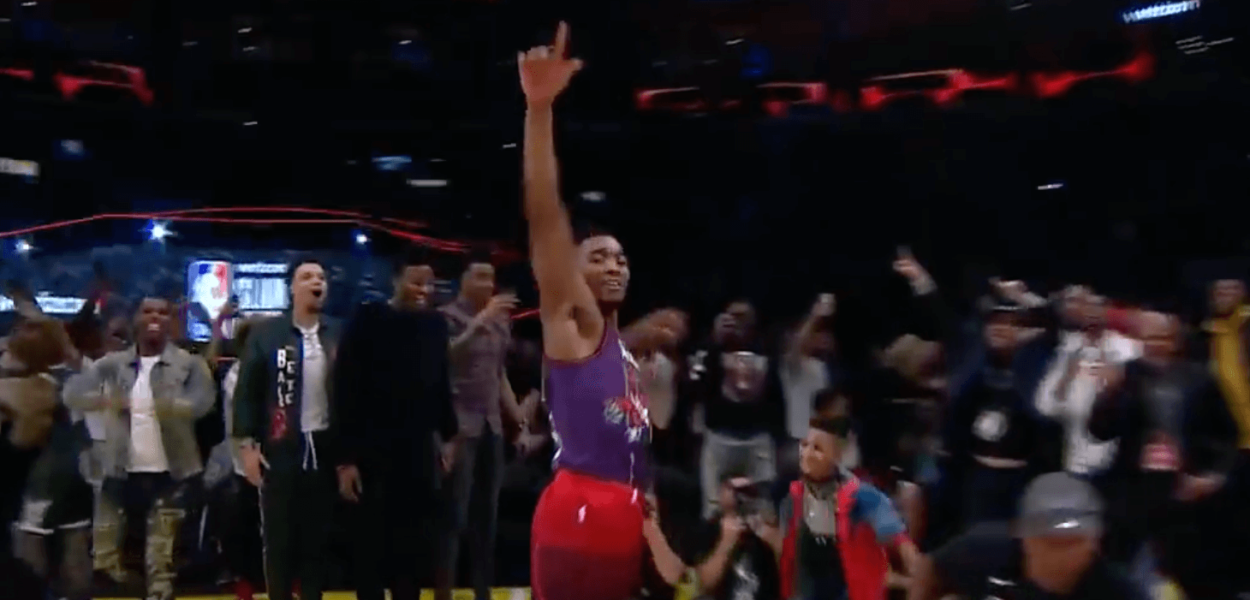 Donovan Mitchell dunk contest
