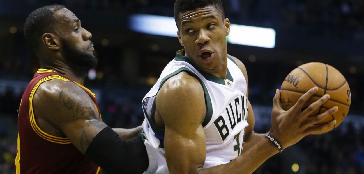 Giannis Antetokounmpo LeBron James