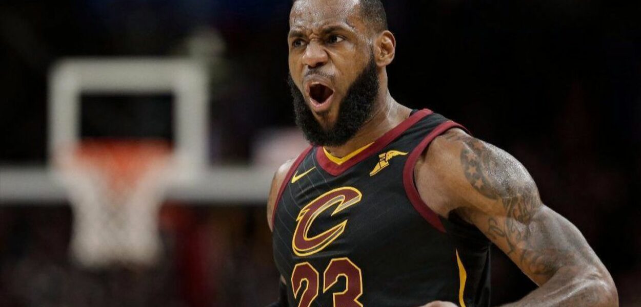 LeBron James Cleveland Cavaliers 2017 2018